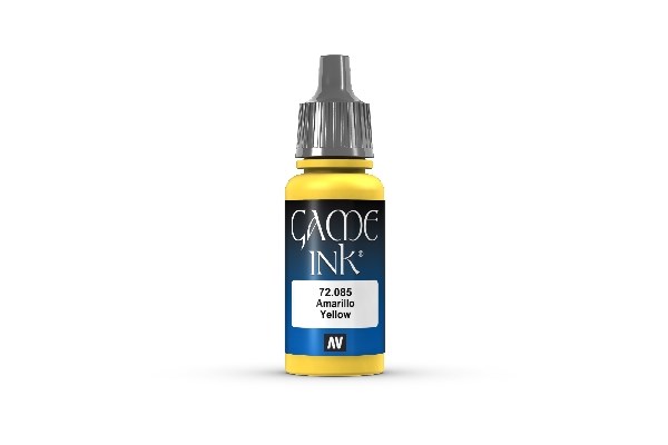 Vallejo Game Color: Ink Gul 17ml - Fantastisk Tilbud!
