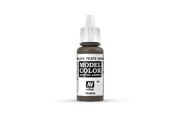 Vallejo Model Color Maling: Chokoladebrun 17ml