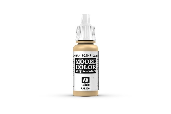 Vallejo Model Color Maling: Mørk Sand 17ml - Udsalg!