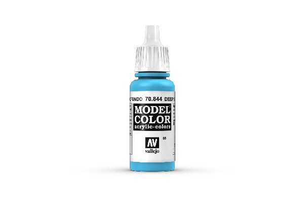 Vallejo Model Color Maling: Deep Sky Blue 17ml - Tilbud!
