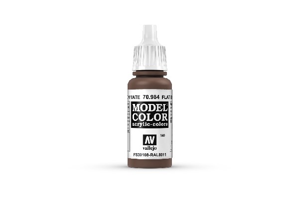 Vallejo Model Color: Mat Brun 17ml - Fantastisk Tilbud!