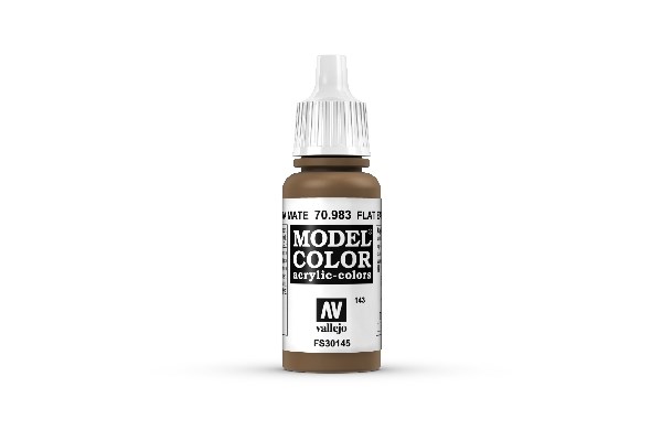 Vallejo Model Color Maling: Flad Jord 17ml - Udsalg!