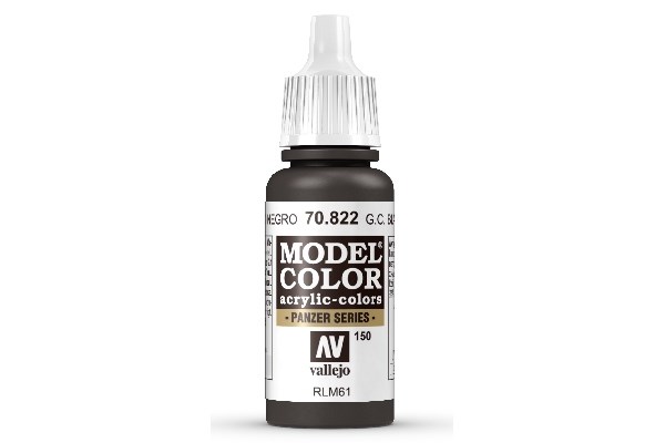 Vallejo Model Color: Tysk Camouflage Sort Brun 17ml