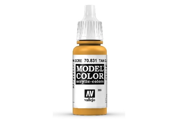 Vallejo Model Color: Glaze Tan - 17ml Akrylmaling