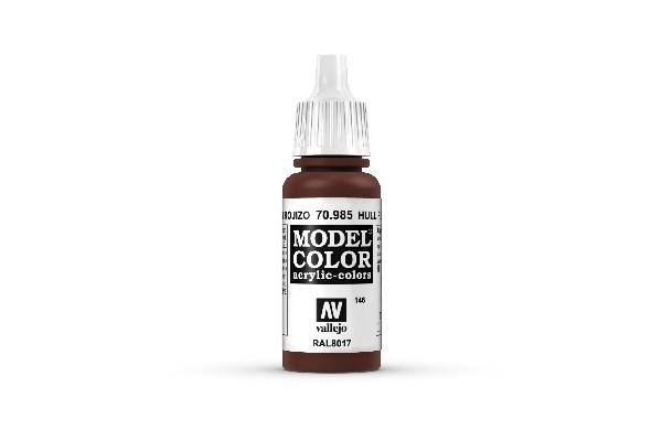Vallejo Model Color Maling: Hull Red 17ml - Fantastisk Tilbud!