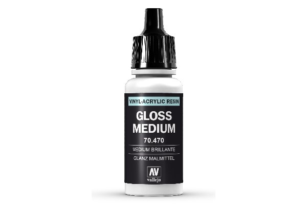 Vallejo Model Color: Medium Gloss Medium 17ml - Udsalg!