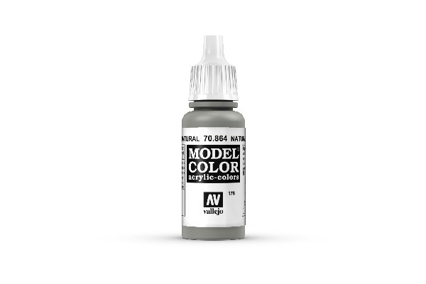 Vallejo Model Color Maling: Naturlig Stål 17ml