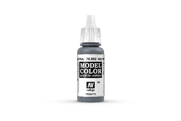 Vallejo Model Color Maling: Neutral Grey 17ml - Tilbud!