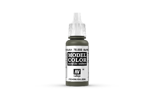 Vallejo Model Color Maling: Olivengrå 17ml - Fantastisk Tilbud!