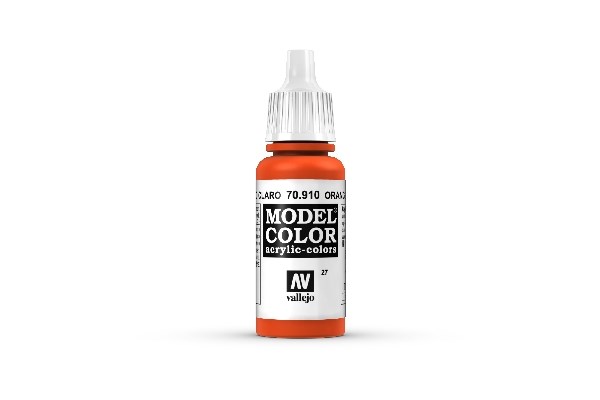 Vallejo Model Color Maling: Orange Rød 17ml - Tilbud!