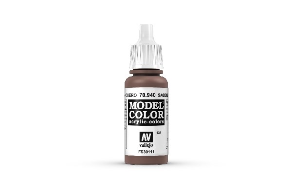 Vallejo Model Color Maling: Saddle Brown 17ml