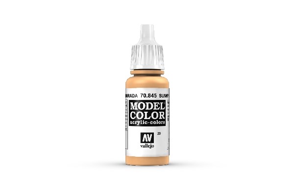Vallejo Model Color: Sunny Skin Tone 17ml - Akrylmaling