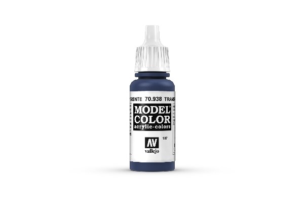 Vallejo Maling Model Color: Transparent Blå 17ml