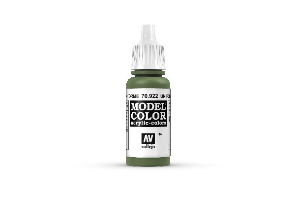 Vallejo Model Color Maling: Uniform Green 17ml - Udsalg!