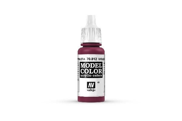 Vallejo Model Color Maling: Violet Rød 17ml - Udsalg!