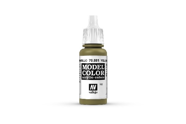 Vallejo Model Color Maling: Gulgrøn 17ml - Fantastisk Tilbud!