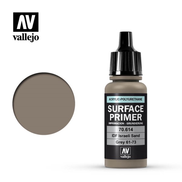 Vallejo Primer i Idf Israeli Sand Grey - 17 ml