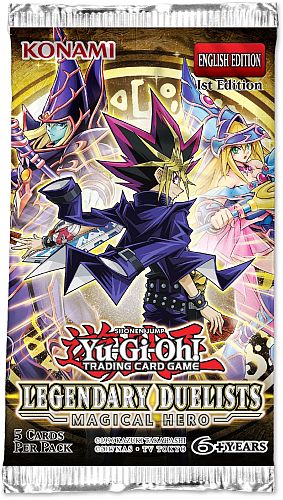 Yu-gi-oh Booster Pakke Legendary Duelists: Magical Hero 1st Edition
