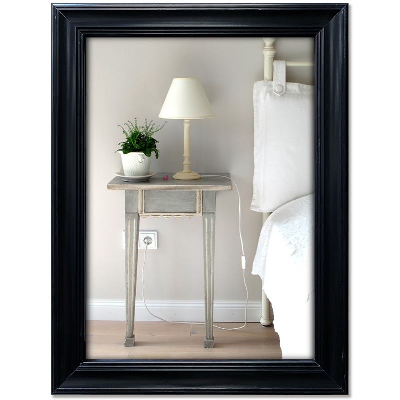 Antik Sort Alu Klapramme 100x140 cm - Tilbud!