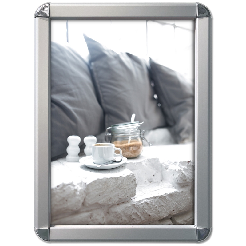Alu Klapramme Rondo Sølv 50x70 cm – Black Friday Tilbud!