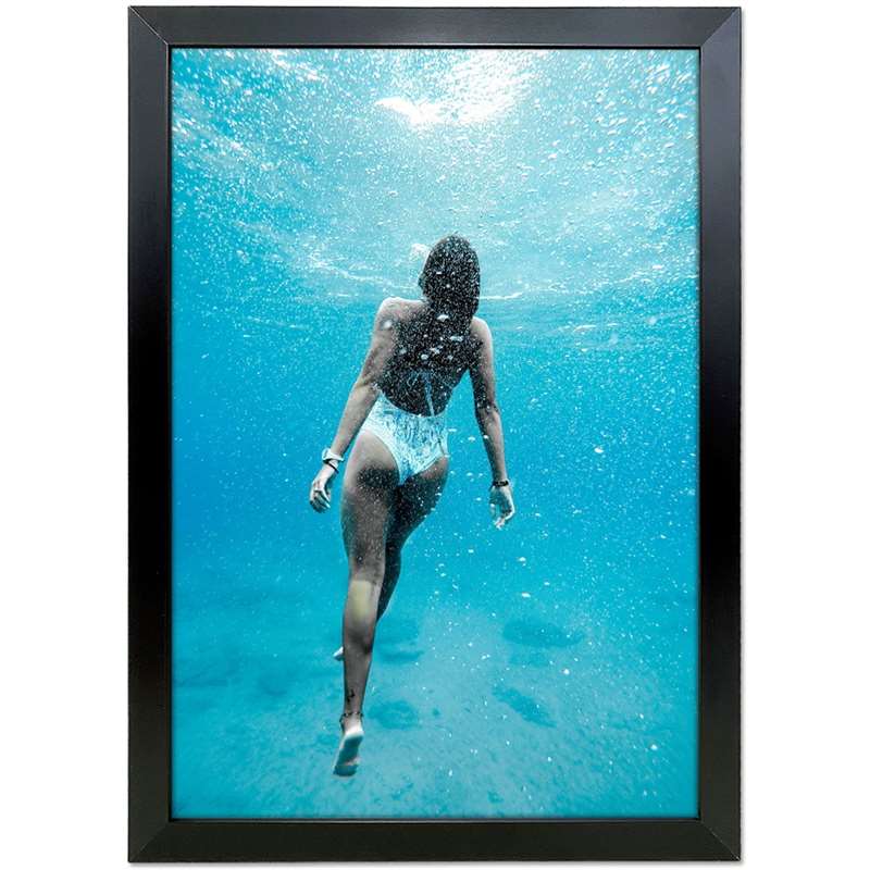 Alu Snap Frame Sort 20 Mm - Ideel til Plakater!