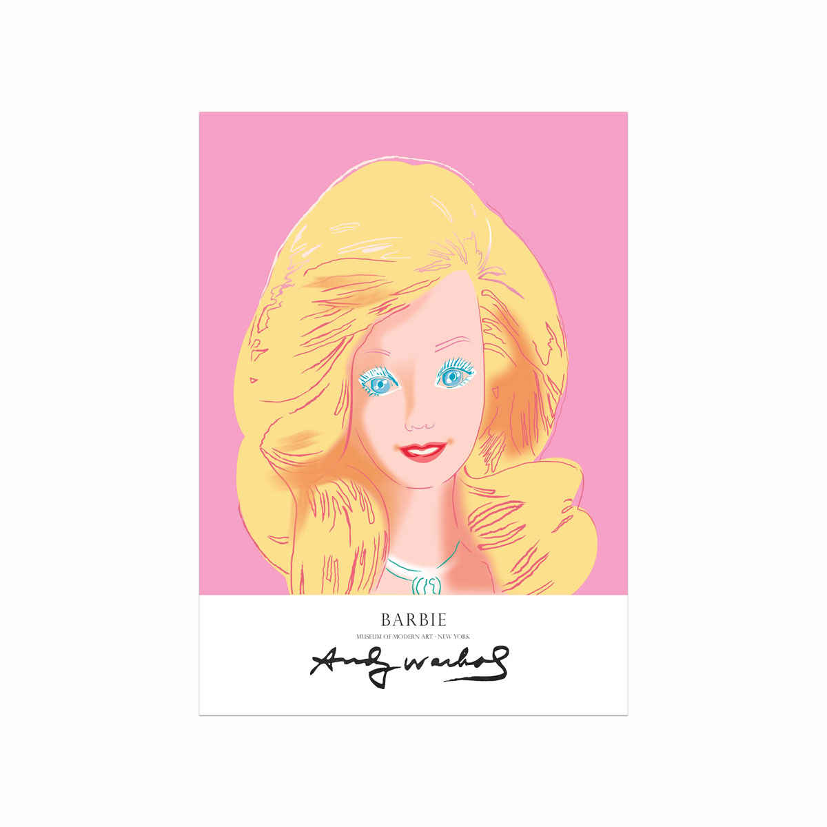 Andy Warhol Barbie Plakat – Popkunst til Dit Hjem