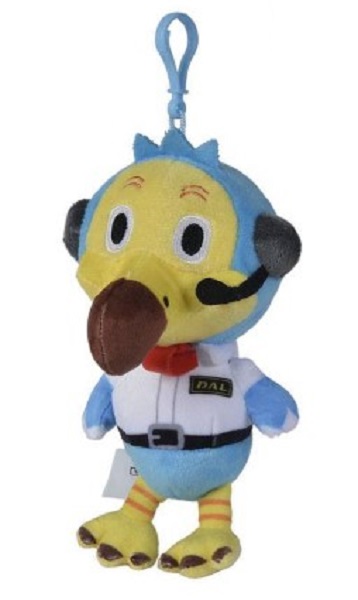 Animal Crossing Wilbur Plush Nøglering - 15 cm