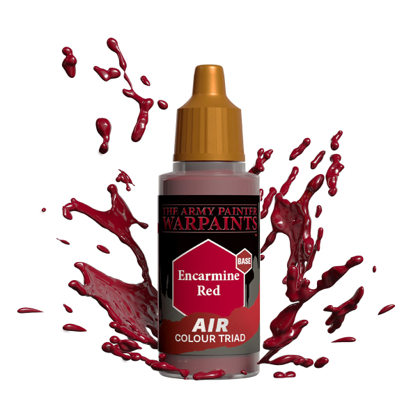 Army Painter Warpaints: Air Akrylmaling - Encarmine Rød
