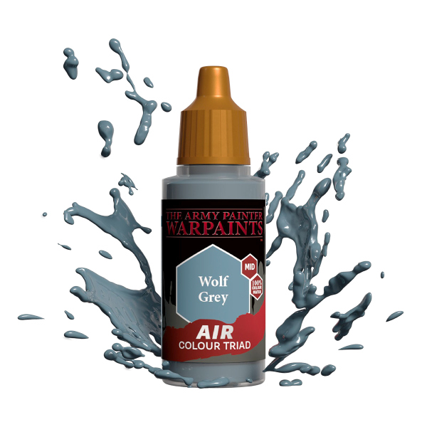 Army Painter Warpaints: Air Acrylics - Ulv Grå