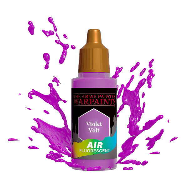 Army Painter Warpaints: Air Fluorescerende Violet Volt
