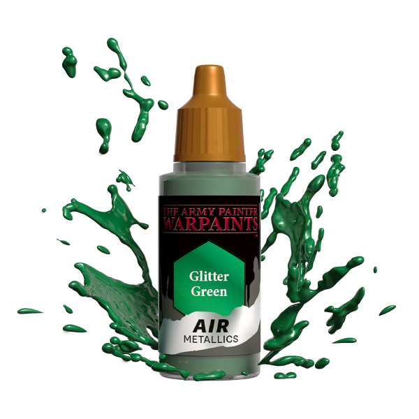 Army Painter Warpaints: Air Metallics Glitter Grøn