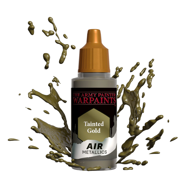 Army Painter Warpaints: Air Metallics Tainted Gold