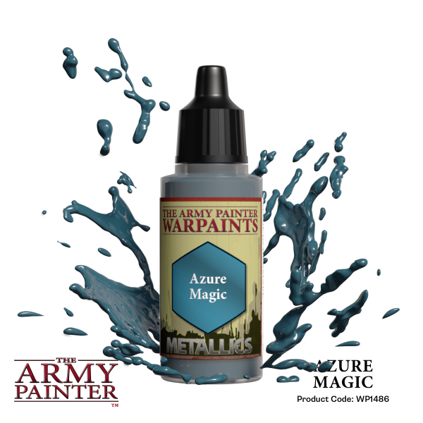 Army Painter Metallic Warpaints: Azure Magic Wp1486