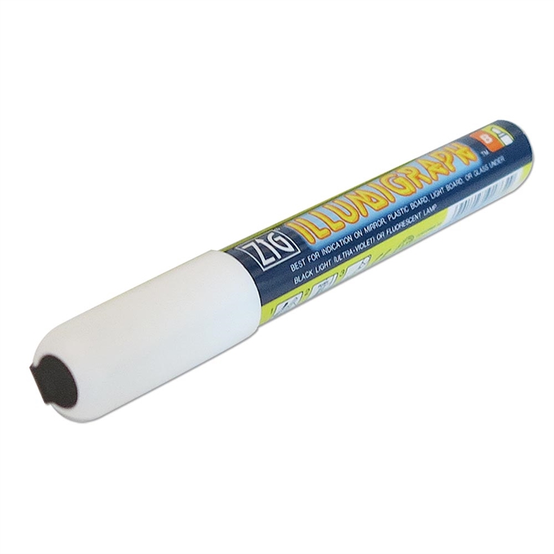 Hvid Board Marker 6 mm til Tavler og Glasoverflader