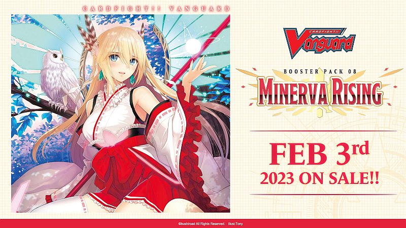 Cardfight Vanguard CCG: Minerva Rising Booster Box 16 Pakker