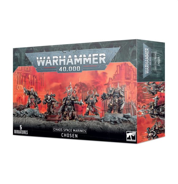 Chaos Space Marines Chosen - Kæmpere i kamp!
