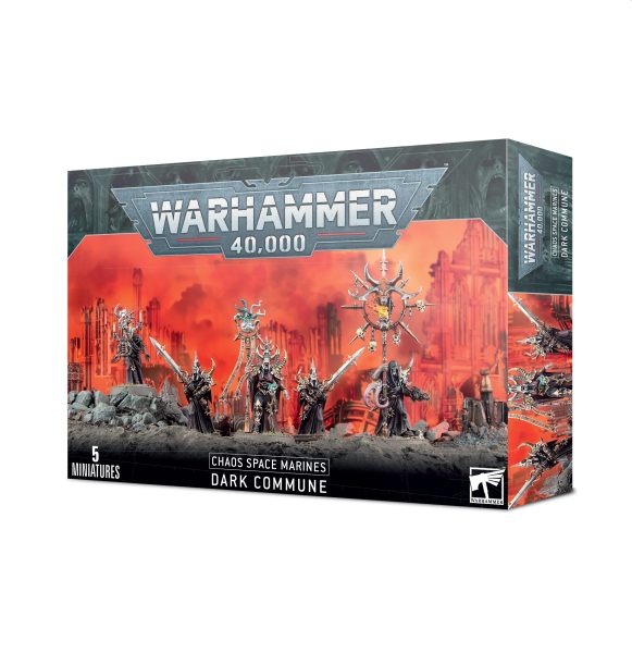 Chaos Space Marines - Mørk Kommune Modelkit