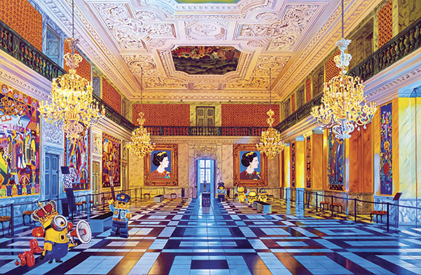 Christiansborg Slot Kunsttryk – Unik Vægdekoration!