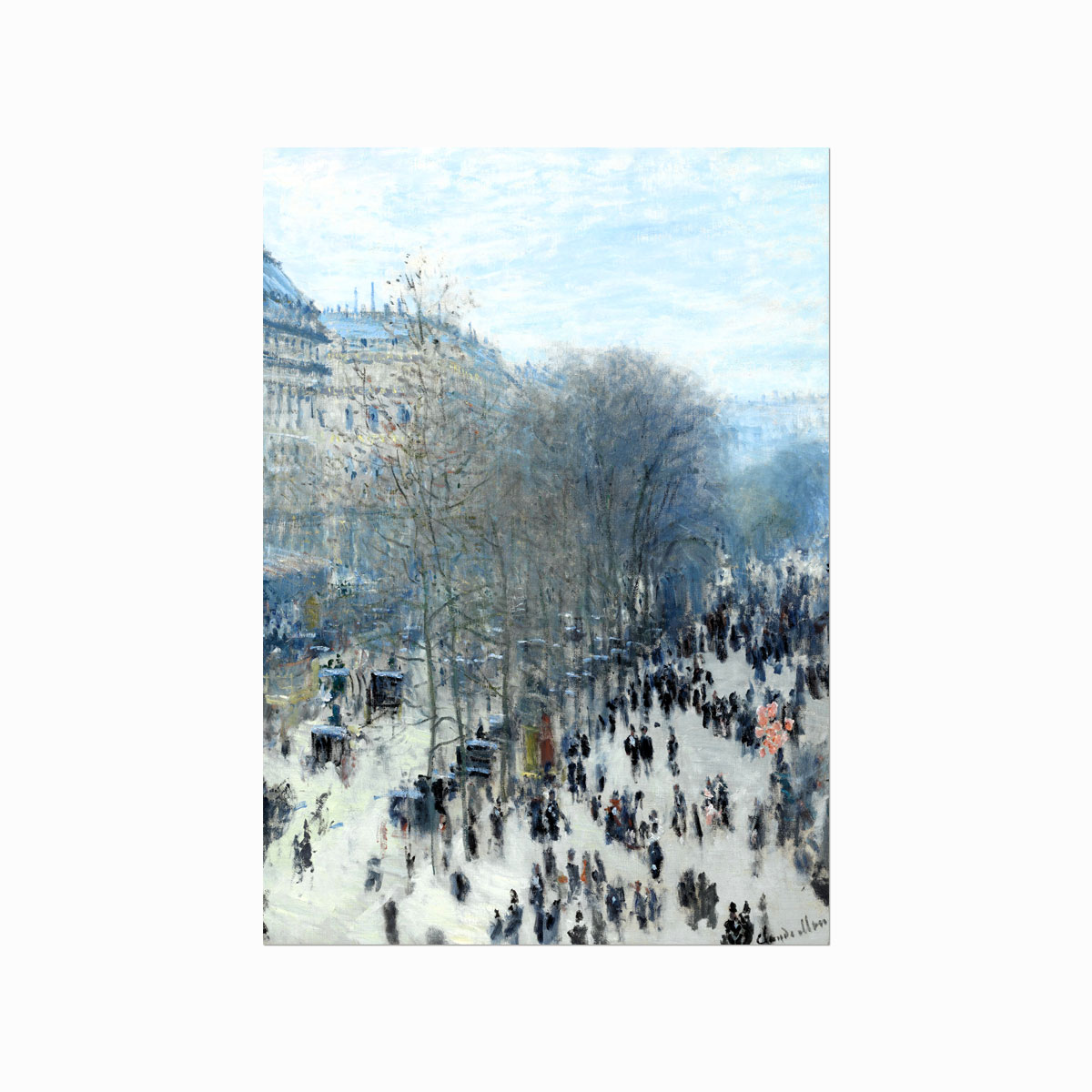 Claude Monet Rue Des Capucines
