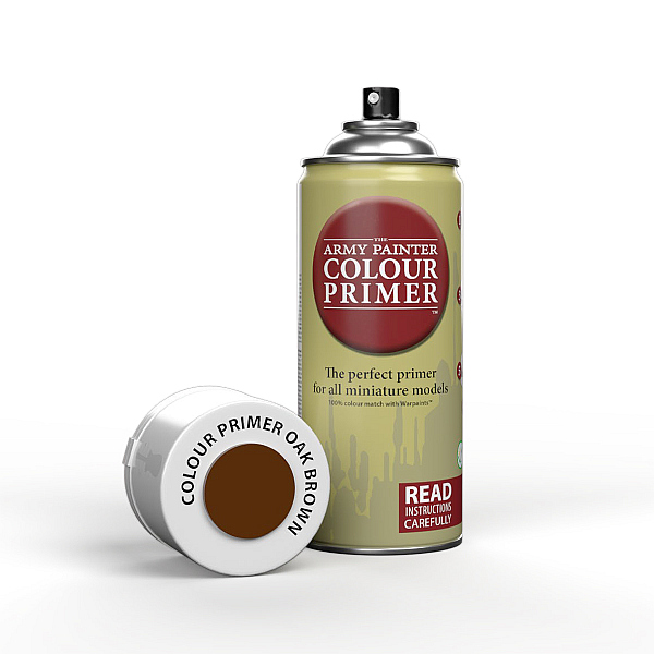Farvet Primer Spray - Egebrun Cp3030 fra Army Painter