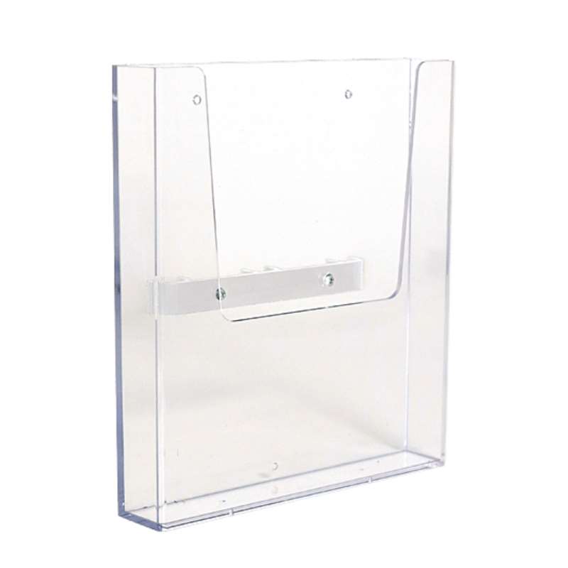 Crown Truss A4 Brochureholder - Hvid til Messestande