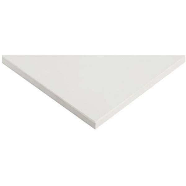 Crown Truss Trekantet Bordplade 95x95cm – Hvid Tilbud!