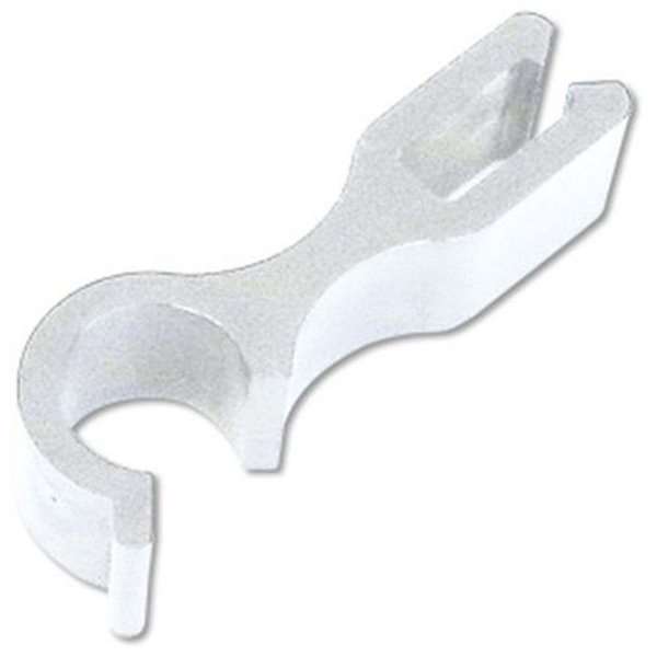 Crown Truss Top Clip - Hvid til Stabil Messeopsætning