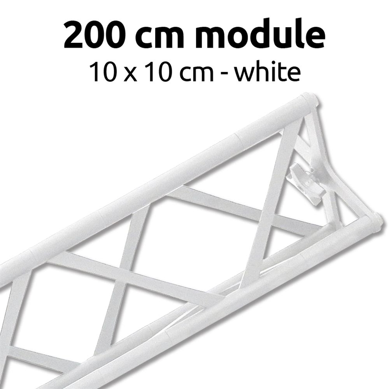 Crown Truss 10 Modul Hvid 200 Cm - Ideel Messestand Løsning
