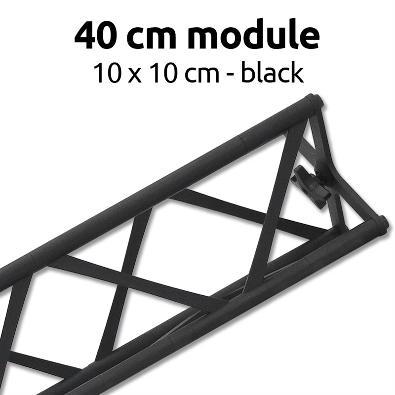Crown Truss 10 Modul Sort – Perfekt til messer og events!