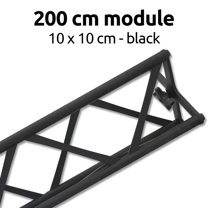 Crown Truss 10 Modul Sort 200 Cm – Ideel til Messestande