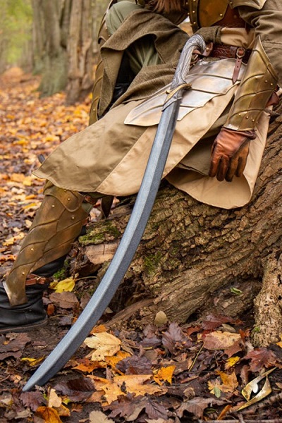 Bøjet Elver Sværd - Epic Armoury til Rollespil