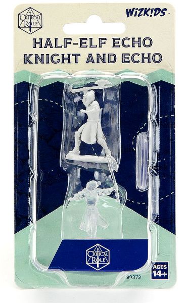 Kritisk Rolle: Umalede Miniaturer - Halv-elf Echo Knight