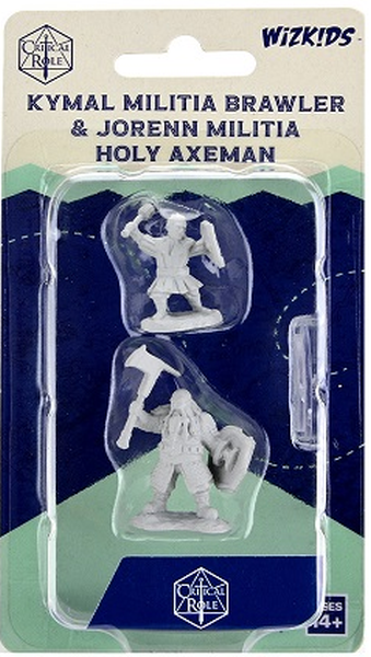 Kymal Militia Brawler & Jorenn Holy Axeman Miniaturer