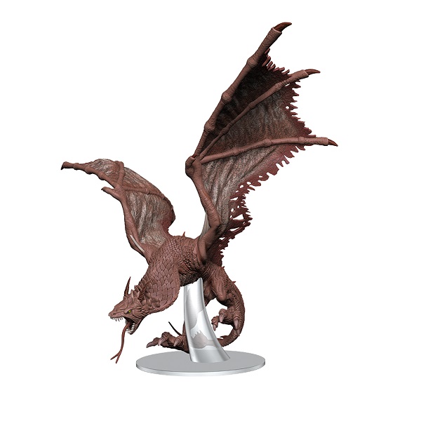 Fantasy Miniatures Set 26 Icons Of The Realms: Sand Stone Wyvern Premium Figure